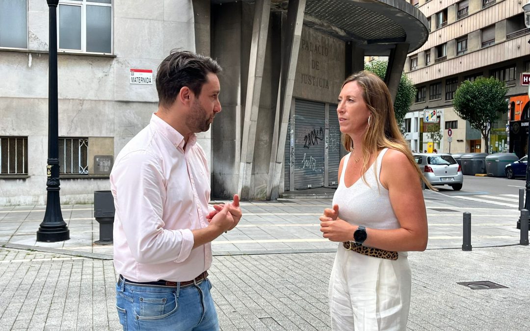 El PP denuncia el abandono por parte del Gobierno de Barbón del edificio de los antiguos juzgados de Gijón