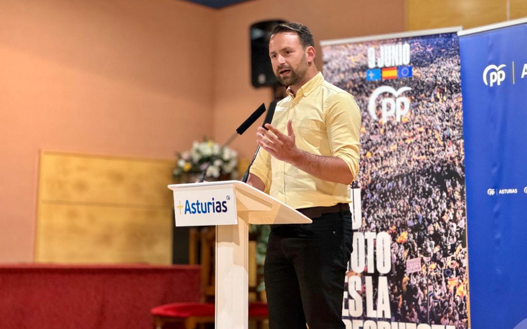 Álvaro Queipo: “El Gobierno de Barbón es incapaz de gestionar los fondos europeos, mientras que las CCAA vecinas, gobernadas por el PP, sí aprovechan las oportunidades que ofrecen”