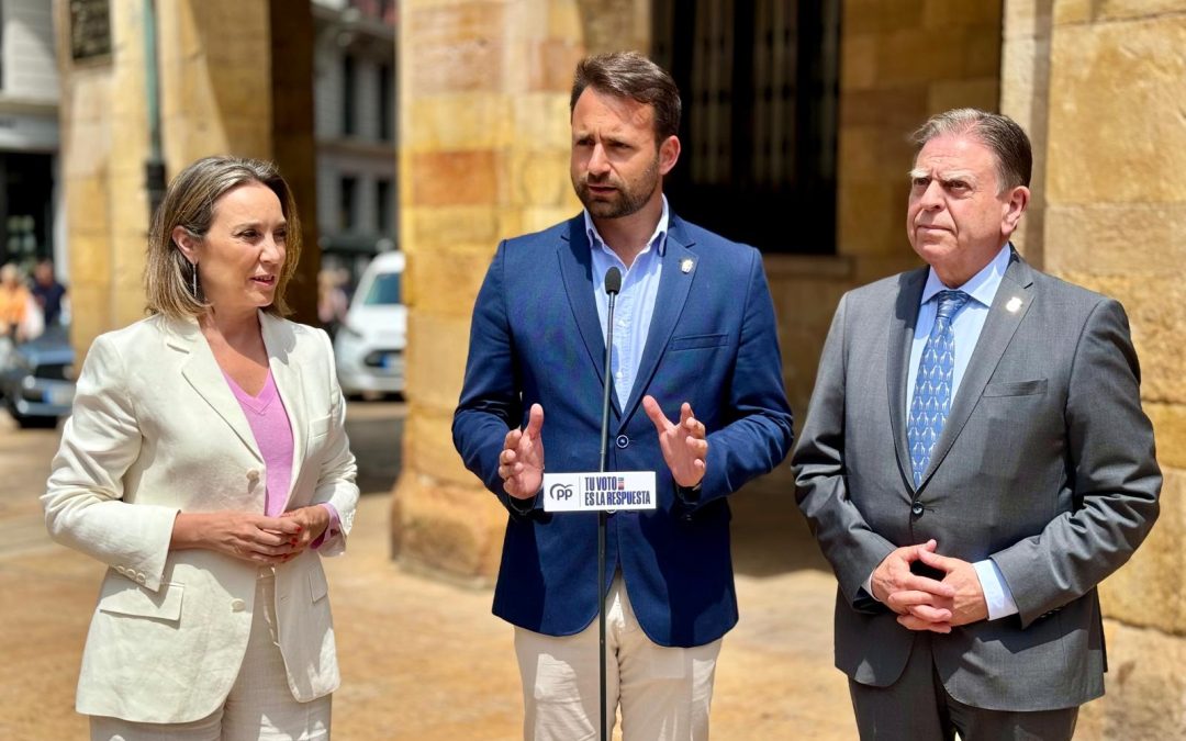 Álvaro Queipo: “Pido a Barbón que diga de una vez si quiere más Teresa y al PSOE que deje de ocultar a su candidata y traiga a Asturias a Ribera; es la garantía del triunfo del PP el próximo domingo por todo el daño que ha hecho”