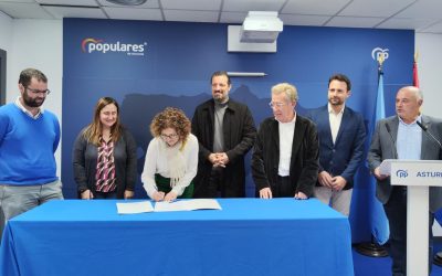 Lo alcaldes del PP de Asturias firman el manifiesto en defensa de la igualdad de todos los españoles