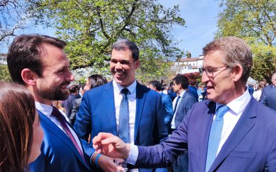Queipo destaca el “estilo galleguista” de Alfonso Rueda como modelo a seguir para iniciar el “cambio que reclama Asturias”