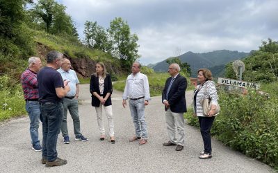 El PP denuncia que la consejería “desoye” a los vecinos de Grado y “aplaza sine die” la reparación de los hundimientos en la carretera GR-5