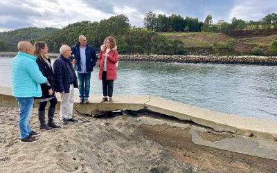 El Partido Popular critica los retrasos que acumulan las obras del espigón de Navia
