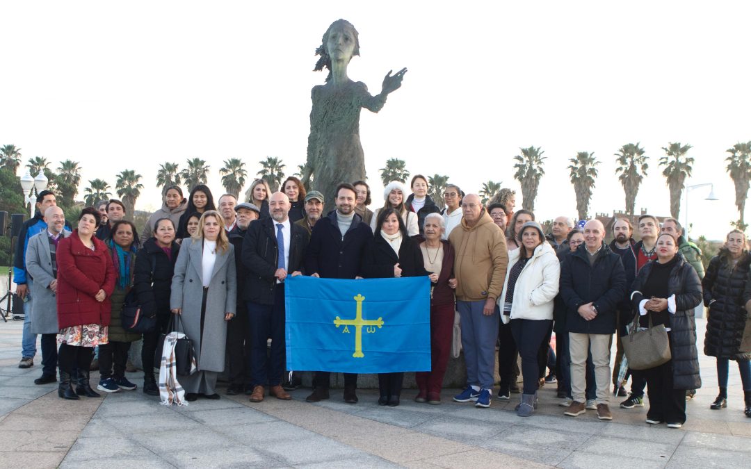 Álvaro Queipo destaca la aportación de la nueva emigración a la envejecida Asturias: “Fuerza, trabajo y una sociedad abierta y plural”