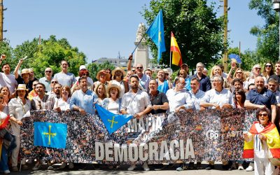 Álvaro Queipo: “No se puede soportar más la degradación de la democracia que sufre España desde que Pedro Sánchez es presidente; ya está bien y por eso alzamos la voz porque se necesita un cambio urgente”