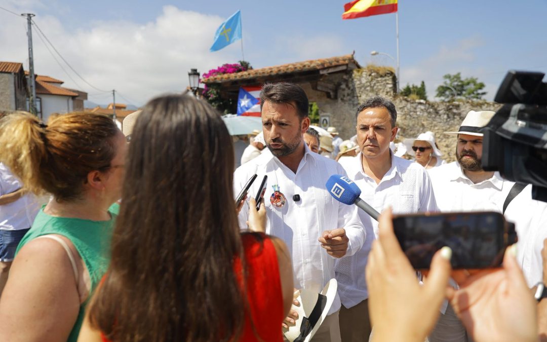 Queipo exige a Barbón que «deje de hacer seguidismo  a Pedro Sánchez y defienda a los asturianos» ante la firma del acuerdo para la financiación singular de Cataluña