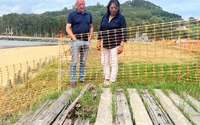 El Partido Popular denuncia la “incompetencia absoluta” del Gobierno de Barbón y del alcalde socialista de Villaviciosa al iniciar las obras de la pasarela de Rodiles en verano