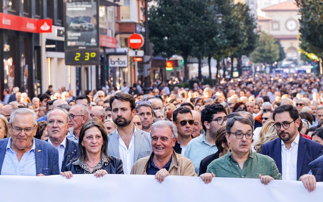 Álvaro Queipo exige al Gobierno de Sánchez el fin inmediato del “injusto” peaje del Huerna y destaca la “unanimidad” social asturiana reflejada en la manifestación de Oviedo