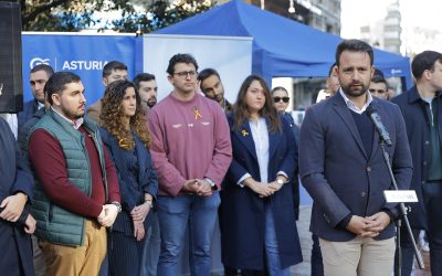 Álvaro Queipo hace un llamamiento a Barbón para que exija al Gobierno de España que cese los ataques a las instituciones públicas