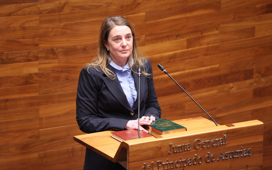 Salomé Sánchez toma posesión de su acta de diputada y se suma al Grupo Parlamentario del PP de Asturias