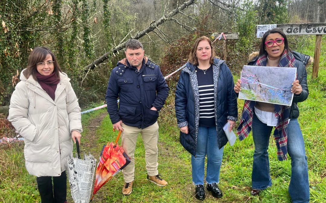 El Partido Popular denuncia el retraso del Gobierno de Asturias en la reparación de la ruta de las Hoces del Esva y lo califica de “inadmisible”