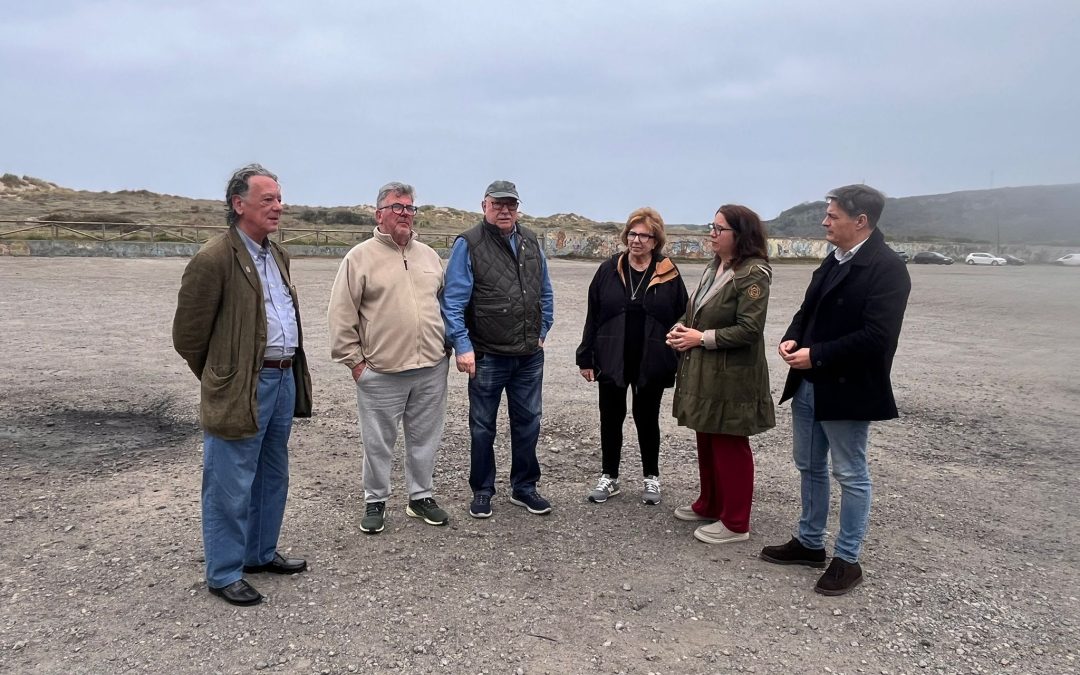 El PP exige explicaciones por la parálisis del aparcamiento de las dunas del Espartal en Castrillón