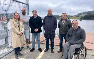 El Partido Popular exige actuaciones urgentes ante la pérdida de calado en la ría del EO y el deterioro del muelle sur de Castropol