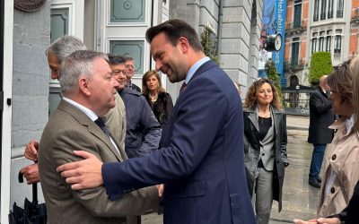 Álvaro Queipo denuncia que hay partidos que quieren utilizar la lengua asturiana como “arma arrojadiza, cuando es un patrimonio de todos y debe constituir un elemento de unión”