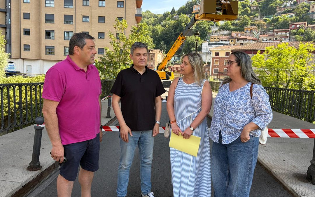 El Partido Popular acusa al Gobierno de Asturias de “maquillar” la situación del puente atirantado de la AS-117 en el Corredor del Nalón