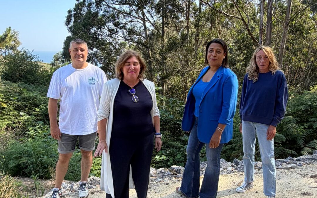 Sandra Camino: “Ante el riesgo de accidentes y las situaciones de peligrosidad existentes en la senda costera del Cabo de Peñas, no hay lugar para la ironía”